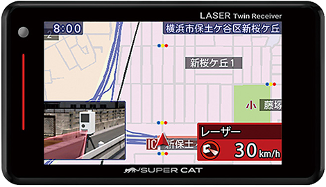 新型レーザー式オービスを警報 レーザー受信対応レーダー探知機 オートバックス公式通販サイト